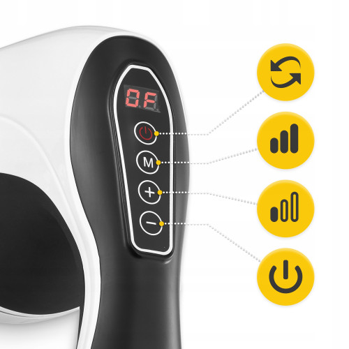 Масажна подушка  4FIZJO Body Shaping 4 в 1 White - фото №9